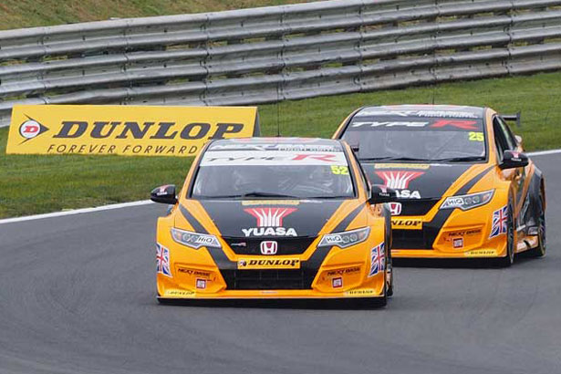 Gordon Shedden and Matt Neal qualified 2nd and 3rd