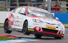 Josh Cook set the pace in free practice at Donington Park