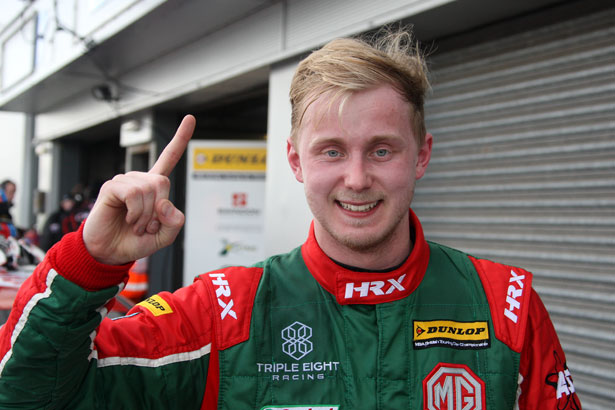 Ashley Sutton is No. 1 in qualifying at Donington Park