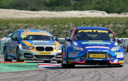 Andrew Jordan holds off Rob Collard to win race two