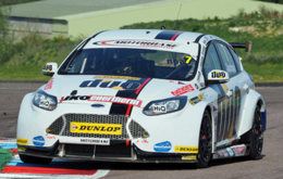 Mat Jackson in his Motorbase Performance Ford Focus