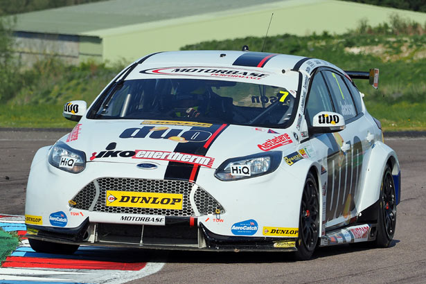 Mat Jackson in his Motorbase Performance Ford Focus