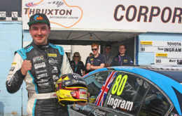 Tom Ingram takes the No. 1 spot in qualifying at Thruxton