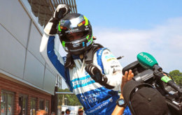 Colin Turkington wins the first race of the day from Oulton Park