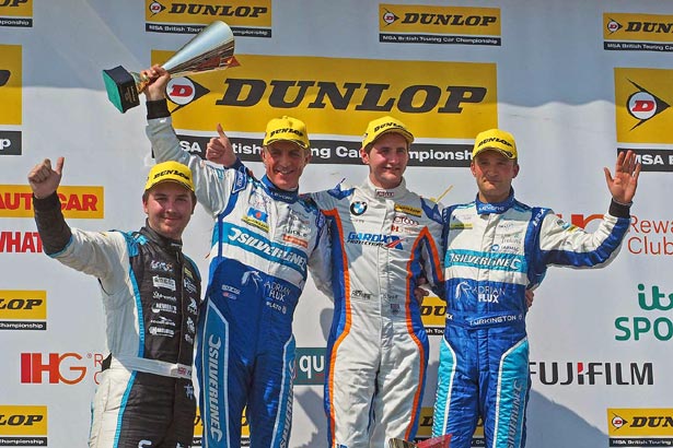 Podium finishes for Sam Tordoff, Colin Turkington and Jason Plato with Tom Ingram