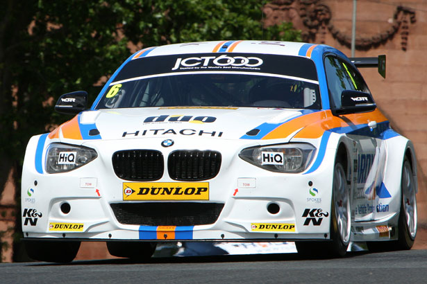 Rob Collard at Oulton Park in 2015