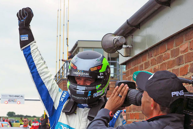 Colin Turkington is delighted with another win for the Levorg GT