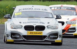 Sam Tordoff in his Team JCT with GardX BMW 125i M Sport