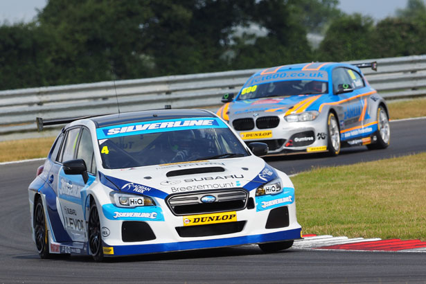 Colin Turkington topped the time sheet in the first session