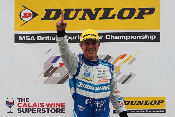 Jason Plato takes victory in his 500th BTCC race