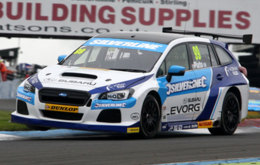 Jason Plato on his way to victory