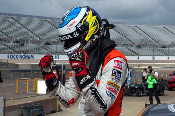 Gordon Shedden takes 23 points from the first race at Rockingham