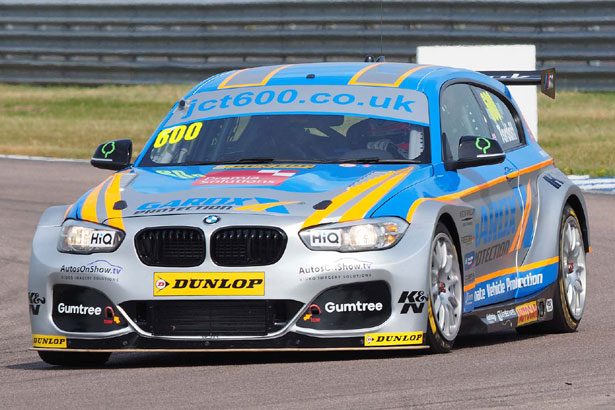 Sam Tordoff in his Team JCT600 with GardX BMW 125i M Sport