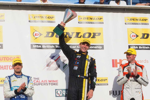 Aron Smith becomes the 12th winner of the 2016 BTCC season