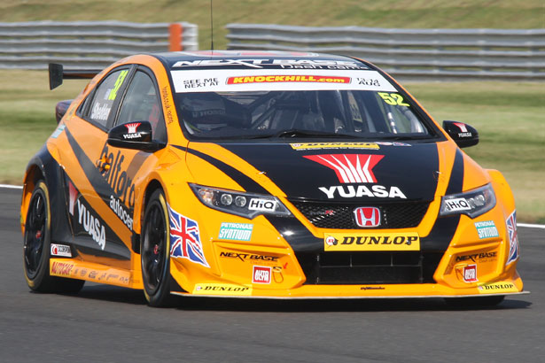 Defending BTCC champion Gordon Shedden lies 3rd in the standings