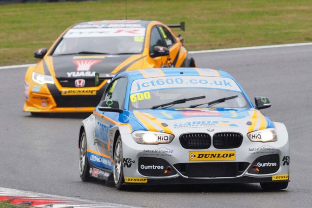 Current championship leader Sam Tordoff in his BMW 125i M Sport