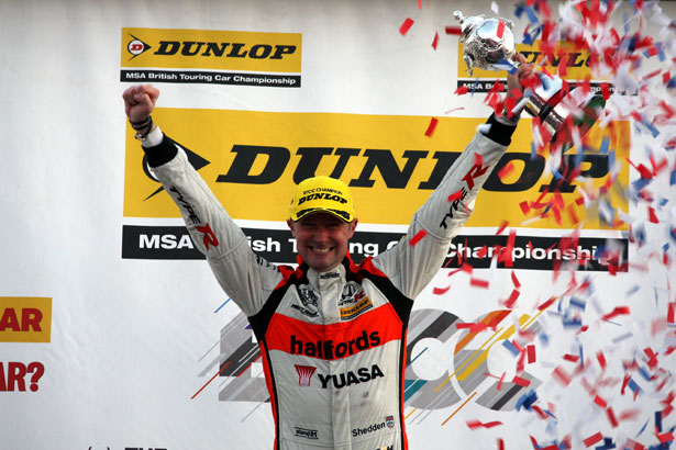 Gordon Shedden successfully defends his Drivers' Championship title
