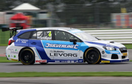 Colin Turkington in his Subaru Levorg GT