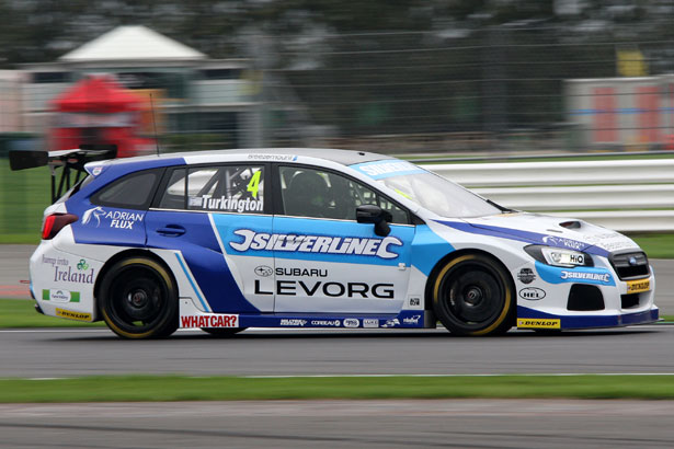 Colin Turkington in his Subaru Levorg GT