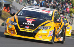 Gordon Shedden's championship winning Honda Civic Type R