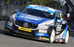 Aiden Moffat will continue to drive the Mercedes Benz A-Class