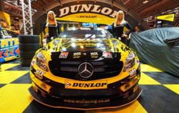 The Dunlop MSA BTCC stand at last year's Autosport International