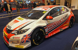 Last year's show featured Gordon Shedden and his BTCC car