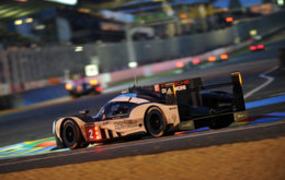 The #2 Porsche of Neel Jani, Romain Dumas and Marc Lieb