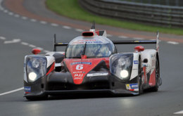 The #6 Toyota of Mike Conway, Stephane Sarrazzin and Kamui Kobayashi